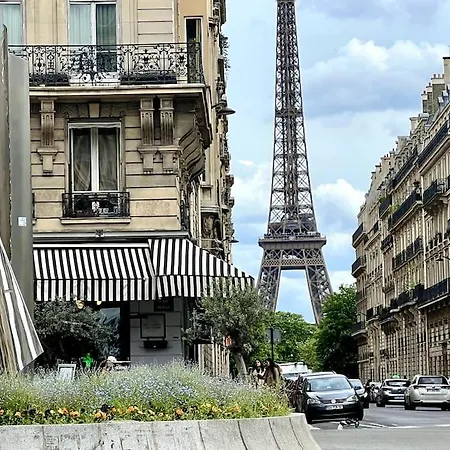 Un De Deux Climatise Avec Un Jardin Privatif Pres De Trocadero Apartment